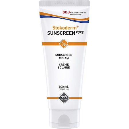 Sc Johnson Stokoderm Pure Sunscreen Cream, SPF 30, 3.38 oz SUN100ML