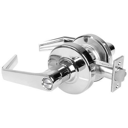 Schlage Door Lever Lockset, Steel, Non Keyed ALX40 SAT 625