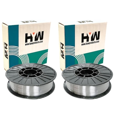 Hyw Products E71T-11 Gasless Flux-Cored MIG .035in Welding Wire 10-Pound Spool, 2PK 80000008(KW11)-2