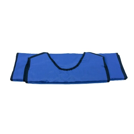 Jorgensen Laboratories X-ray Apron w/ Hook and loop Tie, Royal Blue Diamond, Large 38" length J0676WJL