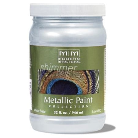 Modern Masters ME657 1 qt. Flash Blue Metallic Paint Sheer 740774920141