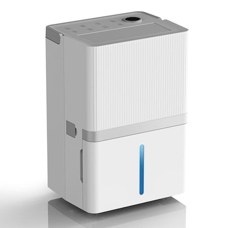 Edendirect Dehumidifier, 10.56 Pints, White, 10.83 in, 115 V IR-OL2276E