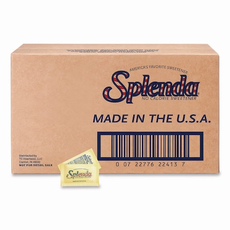 Splenda No Calorie Sweetener, 0.04 oz Packet, 2000PK MCN224137