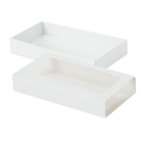 Nashville Wraps White Slide Open Candy Box Set, 8x4.25x1.25, 20PK SBS2WH