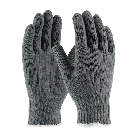 Pip Medium Weight Seamless Knit Cotton/Polyester Glove, Gray, 12PK 8743