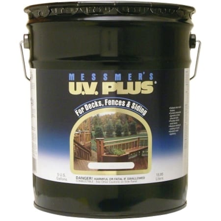 U.V. Plus 5 Gal MS-603 Dark Walnut Semi-Transparent Stain, 250-VOC CMS-603