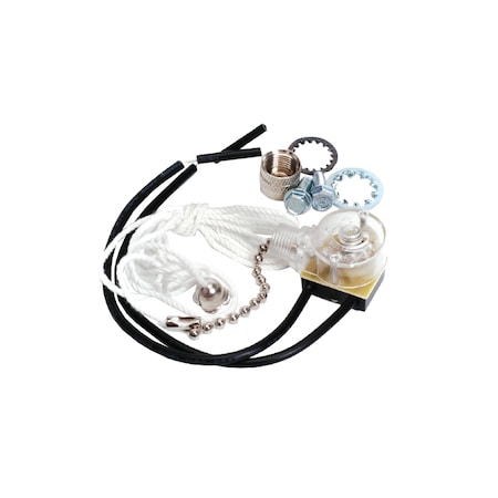 Duray Lighting Pull Chain Switch, 2-Position 106065