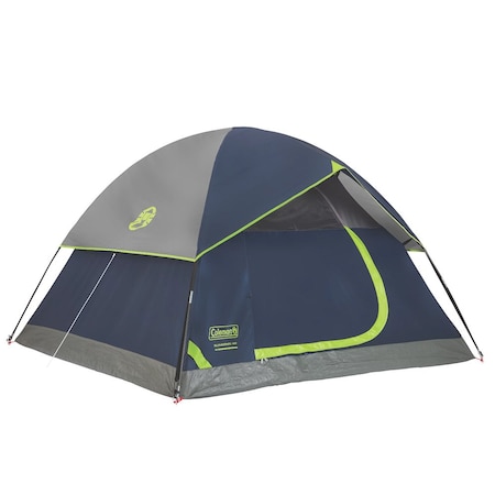 Coleman Sundome 4-Person Camping Tent - Navy 2207036