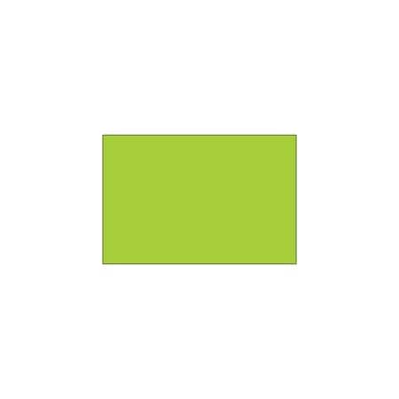 Bubblefast 2 x 3'' - Fluorescent Green Removable Rectangle Labels BFDL1590FG