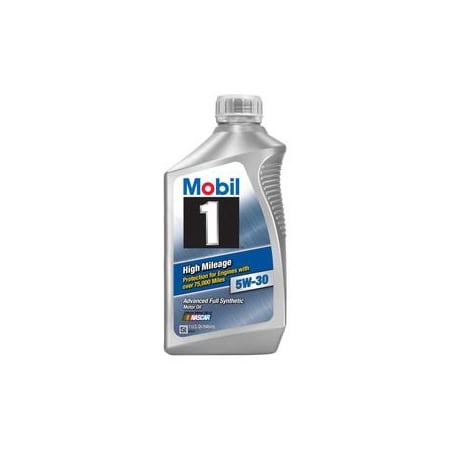 Mobil 1 5W-30 High Mileage Oil - 1 qt. MOB103767-1