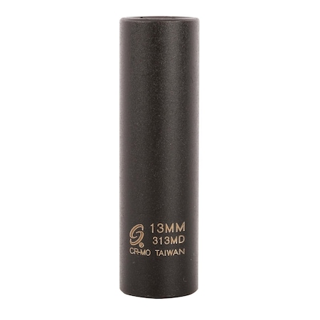 Sunex 3/8 in Drive 13Mm Deep Impact Socket 313MD