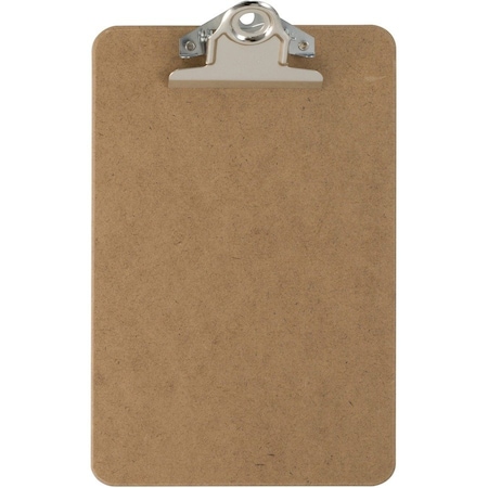 Officemate International Officemate Hardboard Clipboard, 6" x 9", Brown 83103
