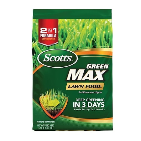 Scotts Lawn Food, 15.15 lb Bag, Granular, 33-0-2 N-P-K Ratio 44701
