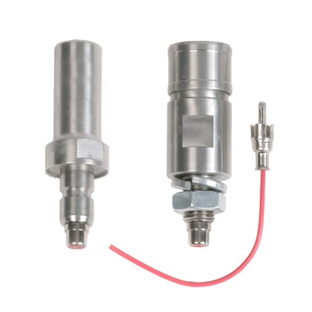 Safetywhips Warning Whip Accessory, Stainless Steel, 3.25 Length SWQD-KIT-R