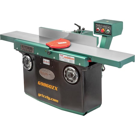 Grizzly 12" x 80" Z Series Jointer w/ Spiral Cutterhead G9860ZX