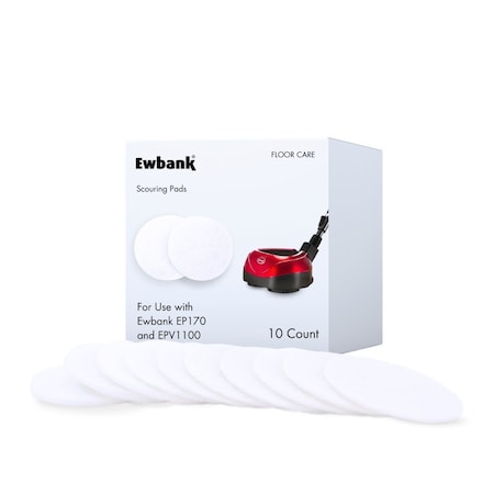 Ewbank White Scouring Pads for the EP170 and EPV1100 Floor Polishers EB0758
