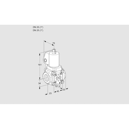 Honeywell Kromschroder VAN1T25N/NWGL KS88013574