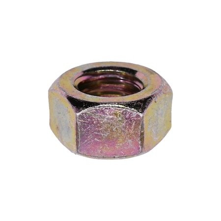 Auveco 7/16in-14 Grade 8 Hex Nut Zinc High Alloy, 50PK 9303