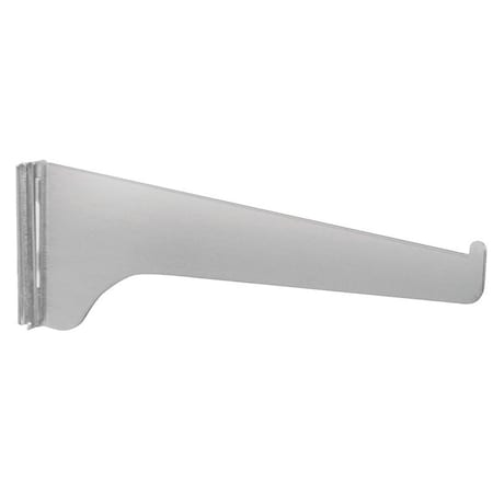 Knape & Vogt Shelf Bracket, 14 in L, Steel, Anochrome 180 ANO 14