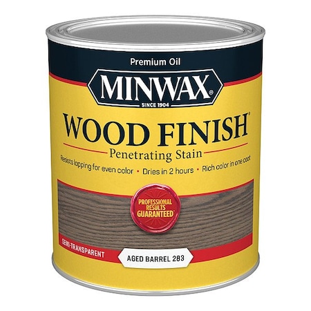 Minwax Wood Stain, 1 qt, Aged Barrel 701054444