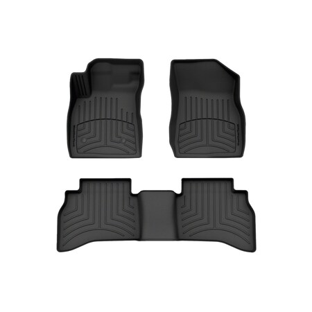 Weathertech Black, Front and Rear FloorLiner HP 441617-1-5IM