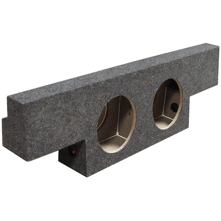 Q Power Qpower 12 in. Dual T Shape Empty Woofer Enclosure BQGMC122004