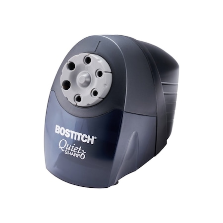 Bostitch QuietSharp 6 Electric Pencil Sharpener, Heavy Duty Classroom Sharpener EPS10HC-BLK