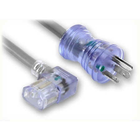 Quail Electronics 10' 18/3 SJT G N 5-15PHGC TO C13RC 0318.120