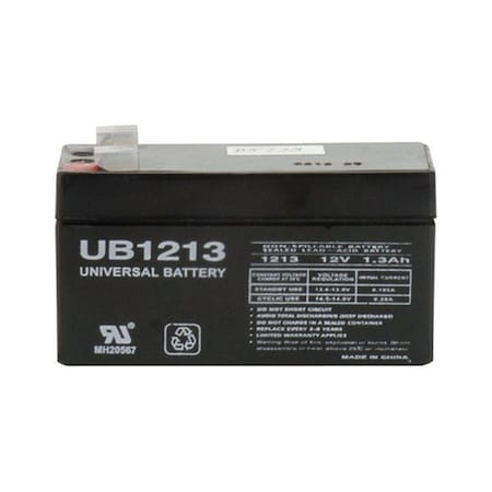 Upg 86451 12 V 1.3amp SLA Battery, 2PK 8292369