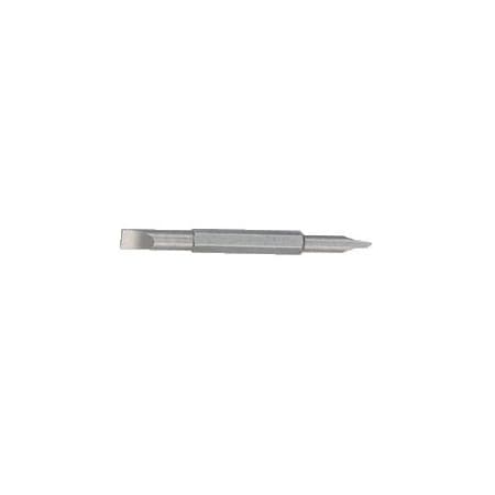 Genius Tools 0.8 x 5.0mm & 1.0 x 6.0mm Slotted Bit 267560