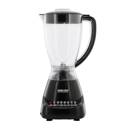 Better Chef 400-Watt 10-Speed Blender W/ BPA-Free Blending Jar in Black 750124778M