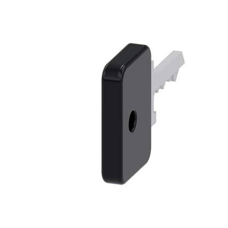 Siemens Key for key-operated switch O.M.R., lock number 73034, black 3SU1950-0FL10-0AA0-ZY19