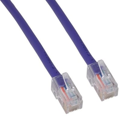 Sanoxy 1ft Cat5e 350 MHz UTP Assembled Ethernet Network Patch Cable, Purple SNX-CBL-LDR-C5102-6001