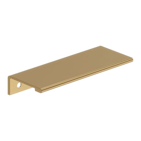 Amerock Streamline II 4 inch (102mm) Length Champagne Bronze Cabinet Edge Pull, 10PK 10VMP37192CZ