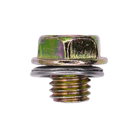 Auveco Transmission Drain Plug And Gasket M10-1.5 Threads, 2PK 19318