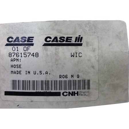 Cnh HOSE, CNH OEM 87615748 87615748