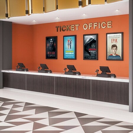 Chief Chief Impact 49" On-Wall Kiosk - Portrait Orientation - Black LW49UBP