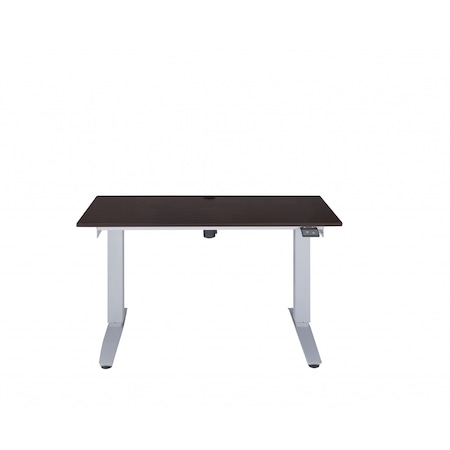 Homeroots 47" Espresso and White 286413