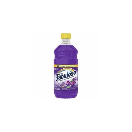 Fabuloso All-Purpose Cleaner - 16.9 fl oz (0.5 quart) - Lavender Scent - Residue-free, pH Neutral, 24PK 153105