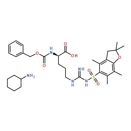 Ak Scientific Z-D-Arg(Pbf)-OH CHA (5g), CAS 200191-00-0 X5197-5g