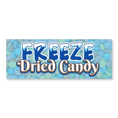 Signmission Freeze Dried Candy, 12 Inch, Decal D-12-30378