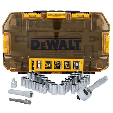 Dewalt Dewalt, 30 pc, Mechanics Tool Set DWMT45412