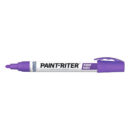 Markal Paint Marker, Medium Tip, Purple Color Family, Paint 97455G