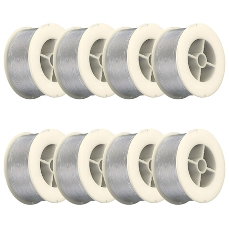 Hyw Products E71T-GS Gasless Flux-Cored MIG .035in Welding Wire 2-Pound Spool, 8PK 80000007(KW)-8