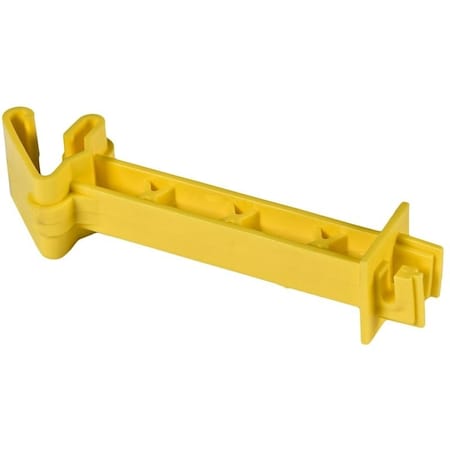 Zareba SnapOn Extender Insulator, AluminumPolywireSteel, Polyethylene, Yellow IT5XY-Z