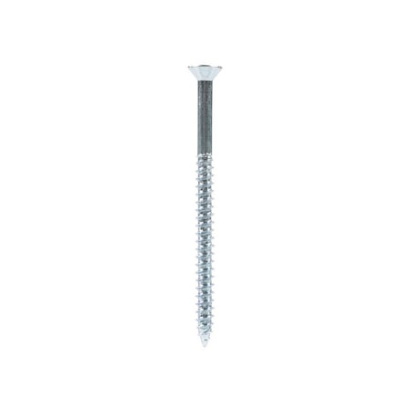 Hillman Wood Screws No. 8 S X 2 1/2 in L Phillips Zinc-Plated Zinc-Plated 40081