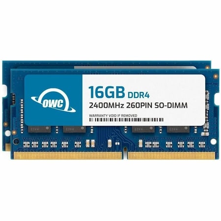 Owc 32GB 2X16GB DDR4 2400MHZ PC4-19200 CL17 2RX8 NON-ECC SODIMM 1.2V 260-PIN L OWC2S4D42R8032P