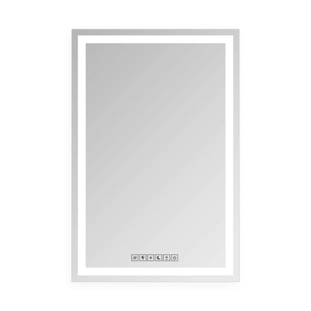 Fab Glass And Mirror LED Mirror 30x60inches, Led Bathroom Mirror with Lights Front and Backlit Anti-Fog Memory Brig HC30X60