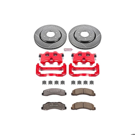 Powerstop Z36 TRUCK AND TOW PERFORMANCE BRAKE KIT WITH CALIPERS KC3167A-36