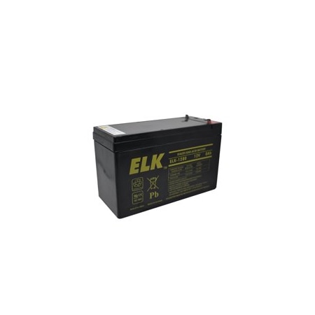 Elk Products 12VDC 8 AH Battery F1 Terminals 1280